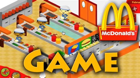 Mcdonald's Video Game .